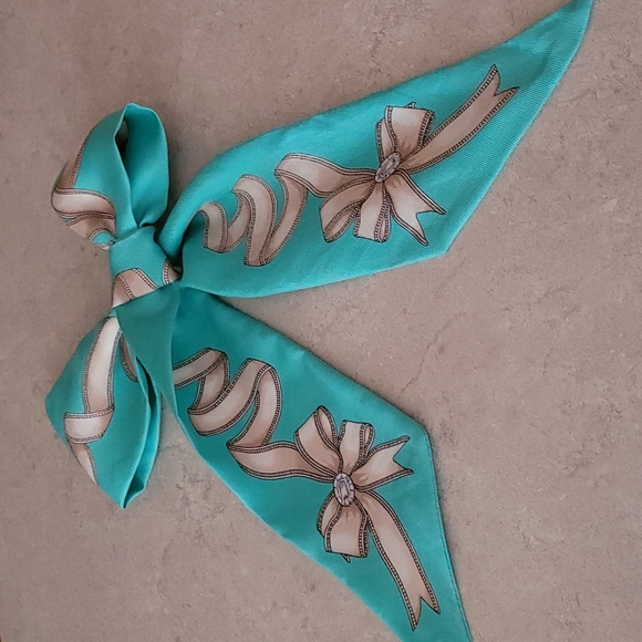 Tiffany & Co. Accessories - Vintage Tiffany & Co. Twilly Scarf